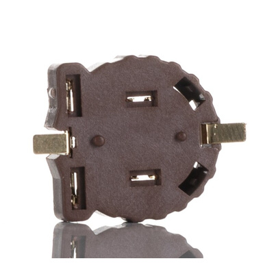 RS PRO CR1220 Battery Holder, Leaf Spring Contact