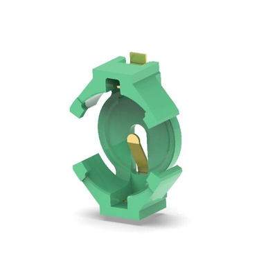 TE Connectivity Coin Cell Battery Holder, Top Spring Arm Contact