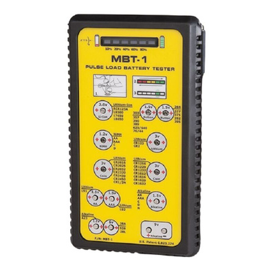 ZTS MBT-1 Battery Tester 1.5 V, 9V, AA, AAA, C, D
