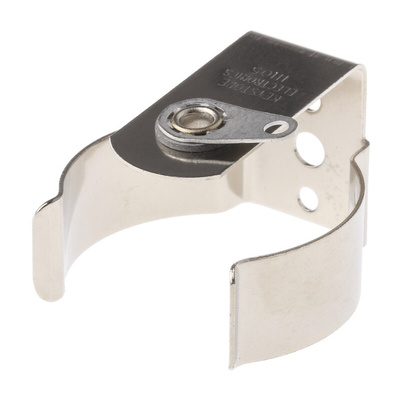 Keystone D Battery Clip, Solder Tag Contact