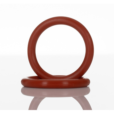 RS PRO Silicone O-Ring, 21.82mm Bore, 1 1/8in Outer Diameter