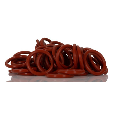 RS PRO Silicone O-Ring, 21.82mm Bore, 1 1/8in Outer Diameter
