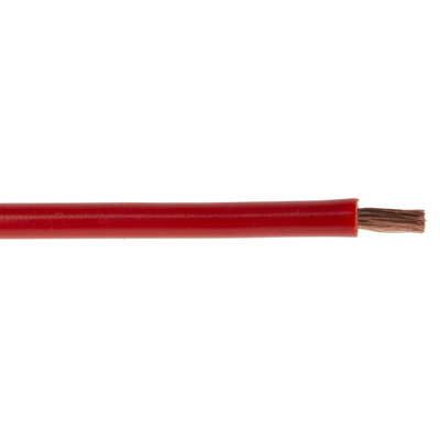 Lapp Red 1 mm² Hook Up Wire, 17 AWG, 100m, PVC Insulation