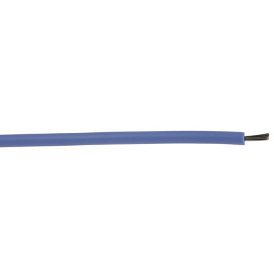 Lapp ÖLFLEX HEAT Series Blue 0.75 mm² Hook Up Wire, 18 AWG, 19/0.25 mm, 100m, Silicone Insulation