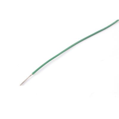 AXINDUS KY30 Series Green 0.22 mm² Hook Up Wire, 24 AWG, 7/0.2 mm, 200m, PVC Insulation