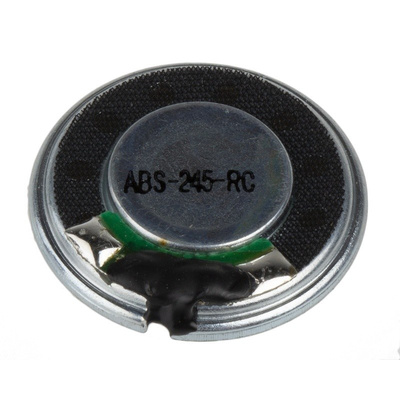 RS PRO 8Ω 0.5W Miniature Speaker 20mm Dia. , 20 Dia. x 3mm