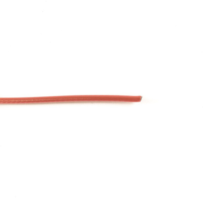 Alpha Wire 2618 Series Red 0.963 mm² Hook Up Wire, 18 AWG, 19/0.25 mm, 30m, PFA Insulation