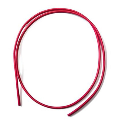Mueller Electric Red 2.08 mm² Hook Up Wire, 14 AWG, 420/0.08 mm, 3.05m, Silicone Insulation