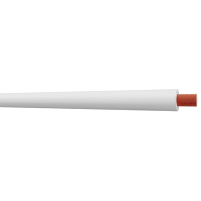 AXINDUS MN2XTREM Series White 4 mm² Hook Up Wire, 6 AWG, 1/4 mm^2, 100m, Cross Linked Polyolefin Insulation