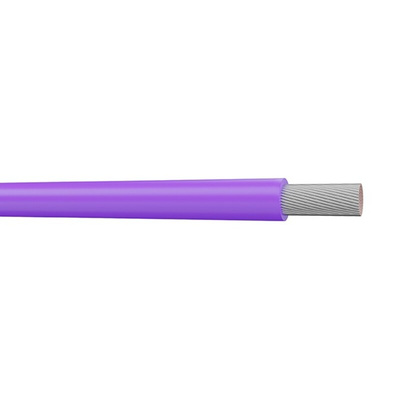 AXINDUS UL1007 Series Purple 1.2 mm2 Hook Up Wire, 18 AWG, 305m, PVC Insulation