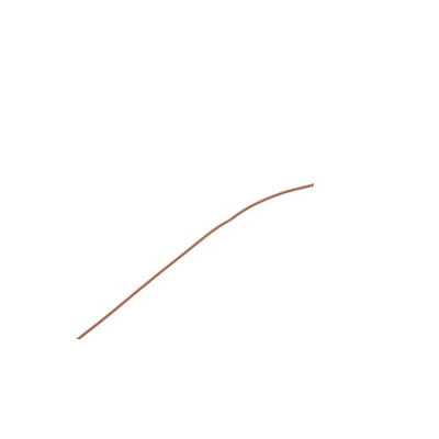 MICROWIRES UCA Series Orange 0.13 mm2 Hook Up Wire, 26 AWG, 19/38, 100m, PFA Insulation