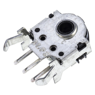 Alps Alpine 12 Pulse Incremental Mechanical Rotary Encoder with a 3.6 mm Hollow Shaft (Not Indexed), Through Hole