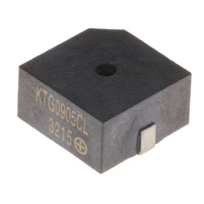 Kingstate 5V dc, Surface Mount Electromagnetic Buzzer, 80dB Continuous