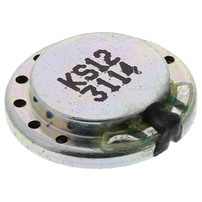 RS PRO 8Ω 0.3W Miniature Speaker 12mm Dia. , 12 x 3mm