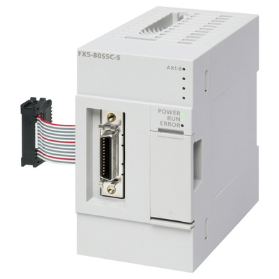 Mitsubishi FX5 Series Communication Module for Use with iQ FX5 PLC, iQ FX5U PLC, DC, Cam Axis