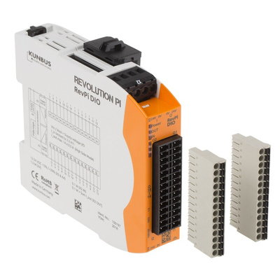 Revolution PI RevPI DIO 14IO Series PLC I/O Module for Use with Revolution Pi Connect, Revolution Pi Core, Digital,