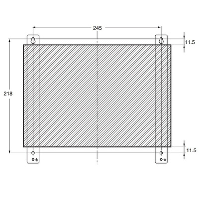 Omron Wall Mounting Accessory for Use with Box PC