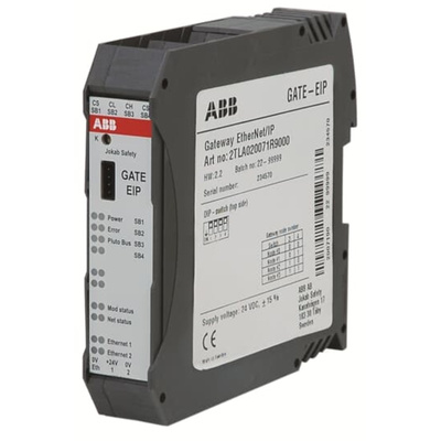 ABB 2TLA Series Interface Module for Use with Pluto A20 v2, Pluto AS-i v2, Pluto B20 v2, Pluto B22, Pluto B42 AS-I,