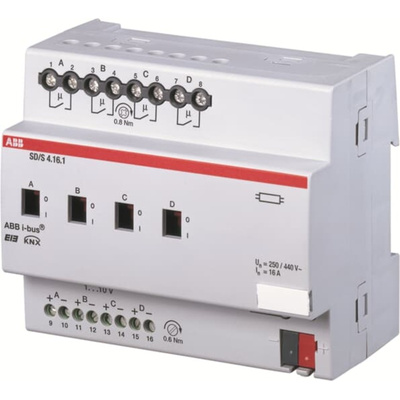 ABB I/O module for Use with KNX(TP) Bus System