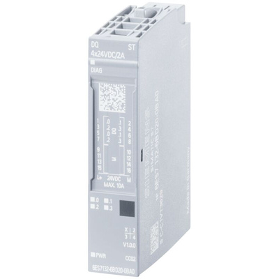 Siemens 6ES71 Series Digital Output Module for Use with SIMATIC I/O System, Digital