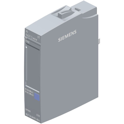 Siemens 6ES71 Series Analog Input Module for Use with SIMATIC I/O System, Analog, 24 V