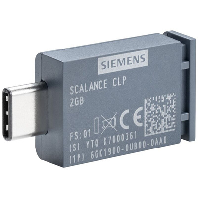Siemens Scalance Series Memory Module for Use with SCALANCE W1788, 100 m, 1000 Mbit/s