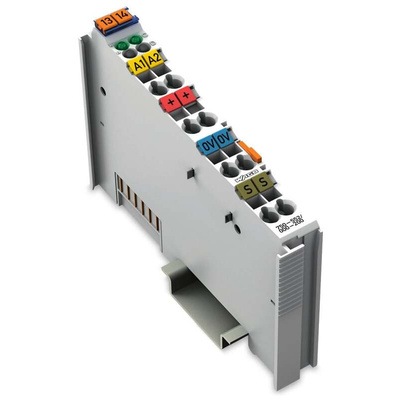 Wago 750 Series Analogue Output Module for Use with PLC, Analogue, 24 V dc