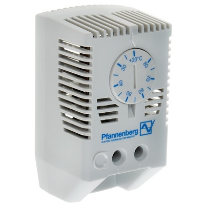Pfannenberg FLZ Enclosure Thermostat, +20 → +80 °C