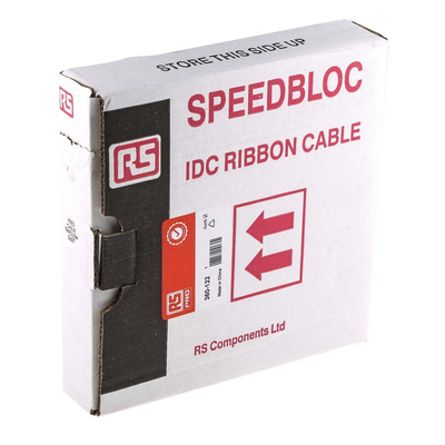 RS PRO Flat Ribbon Cable, 20-Way, 1.27mm Pitch, 30m Length