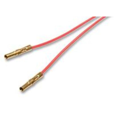 HARWIN Female Datamate to Female Datamate Crimped Wire, 150mm, 0.25mm², Red