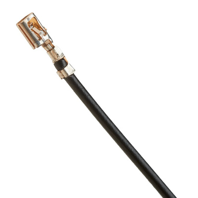 Molex Female Pico-Clasp to Female Pico-Clasp Crimped Wire, 150mm, 28AWG, Black