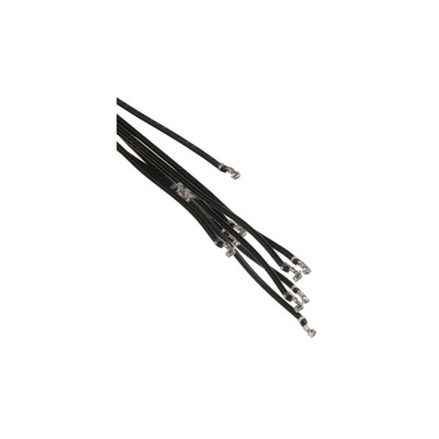 Molex Female PicoBlade to Female PicoBlade Crimped Wire, 300mm, 26AWG, Black