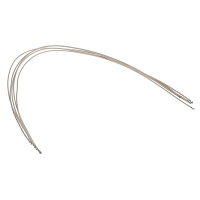 RS PRO Female DF13 to Female DF13 Crimped Wire, 300mm, 0.14mm², White