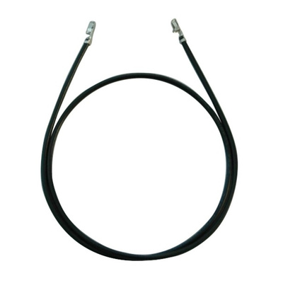 RS PRO Female DF11 to Female DF11 Crimped Wire, 300mm, 0.25mm², Black