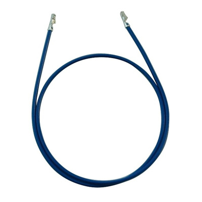 RS PRO Female DF11 to Female DF11 Crimped Wire, 300mm, 0.25mm², Blue