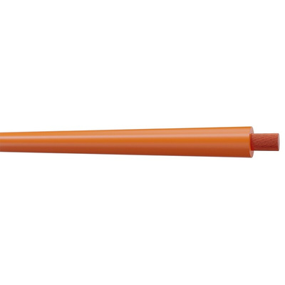 AXINDUS MN2XTREM Series Orange 2.5 mm² Hook Up Wire, 12 AWG, 1/2.5 mm^2, 100m, Cross Linked Polyolefin Insulation