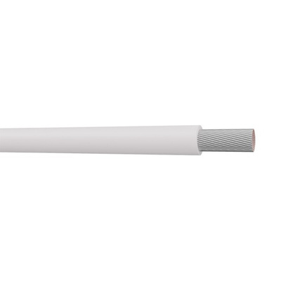 AXINDUS UL1007 Series White 0.75 mm2 Hook Up Wire, 22 AWG, 305m, PVC Insulation