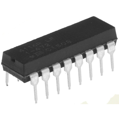 Bourns Isolated Resistor Array 4.7kΩ ±2% 8 Resistors, 2.25W Total, DIP package 4100R Through Hole