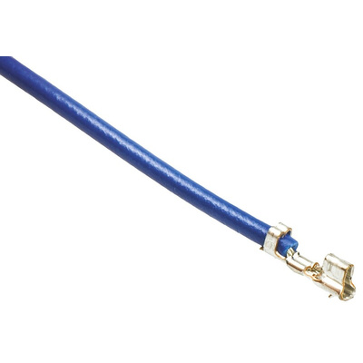 JST Female SPH to Female SPH Crimped Wire, 150mm, 0.14mm², Blue