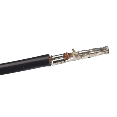 Molex Female Mega-Fit to Female Mega-Fit Crimped Wire, 300mm, 4.0mm², Black