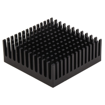 Heatsink, Universal Square Alu, 7.2K/W, 45.72 x 44.58 x 16.51mm, Clip