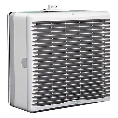Vent-Axia Lo-Carbon TX9WW T-Series Rectangular Ceiling Mounted, Wall Mounted Window Fan Intake
