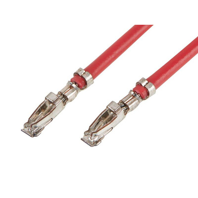 Molex Pre-crimped Leads, 300mm, 22AWG