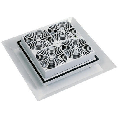 STEGO Filter Fan394 x 394mm Face Dimensions, 350m³/h, AC Operation, 230 V ac, IP54