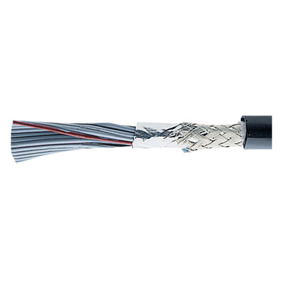 Alpha Wire Round Ribbon Cable, 26-Way, 1.27mm Pitch, 30m Length