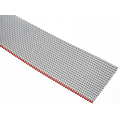 3M 3365 Series Flat Ribbon Cable, 20-Way, 1.27mm Pitch, 30m Length