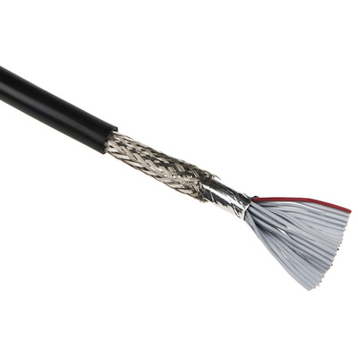 3M 3659 Series Round Ribbon Cable, 20-Way, 1.27mm Pitch, 30m Length