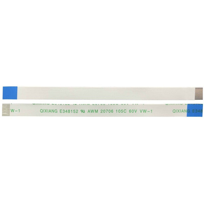 RS PRO FFC Ribbon Cable, 12-Way, 0.5mm Pitch, 50mm Length
