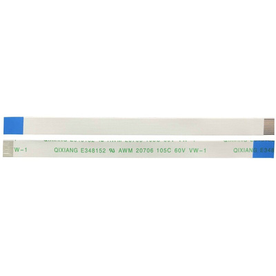 RS PRO FFC Ribbon Cable, 12-Way, 0.5mm Pitch, 200mm Length