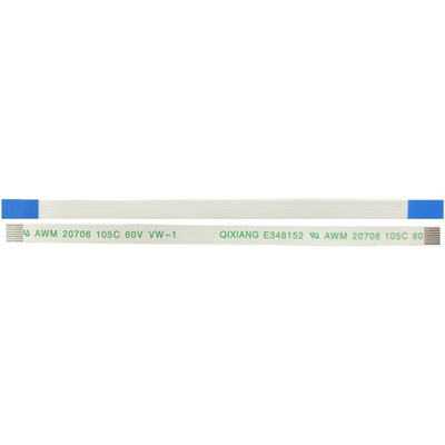 RS PRO FFC Ribbon Cable, 8-Way, 0.5mm Pitch, 50mm Length